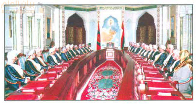 التنظيم الاداري للسلطنة