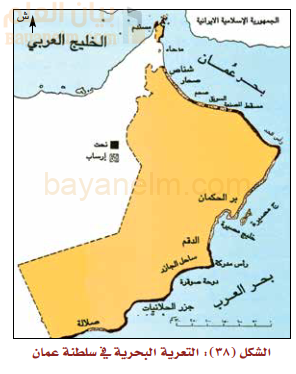 التعرية البحرية في سلطنة عمان