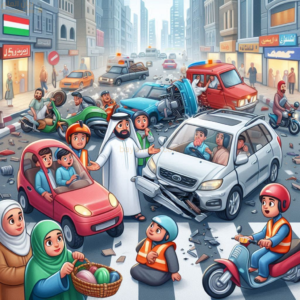 مهارة التصرف الصحيح عند رؤية حادث