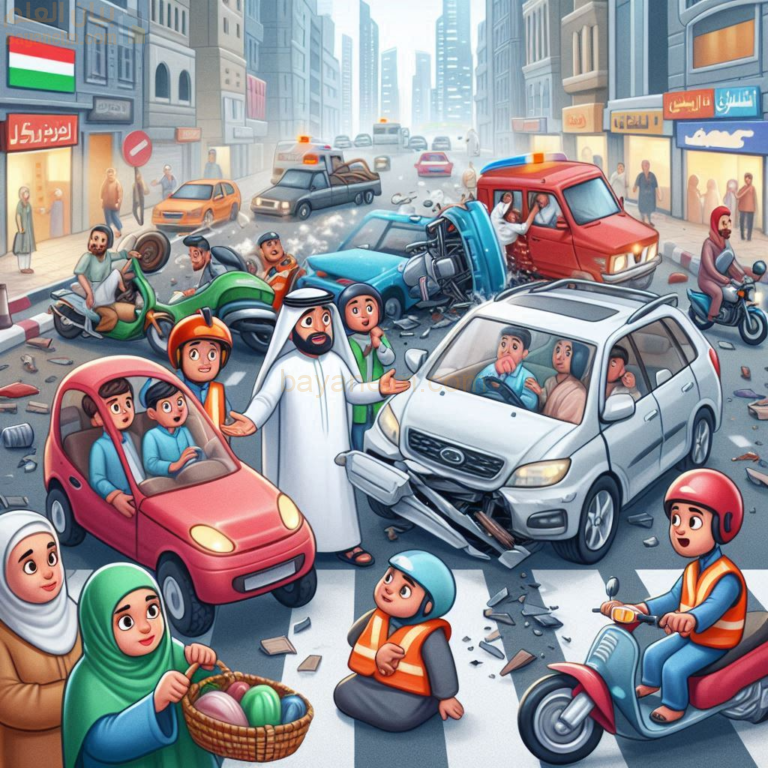 مهارة التصرف الصحيح عند رؤية حادث