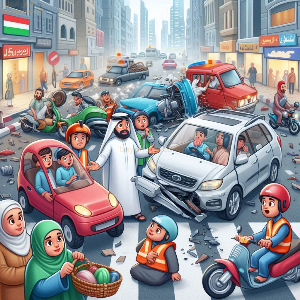 مهارة التصرف الصحيح عند رؤية حادث