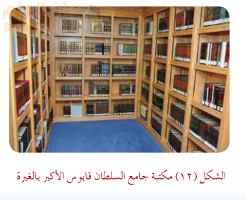 مكتبة جامع السلطان الاكبر في الغبرة