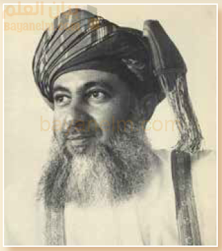 صورة السلطان سعيد بن تيمور