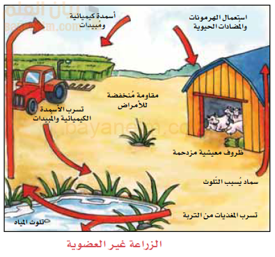 الزراعة غير العضوية