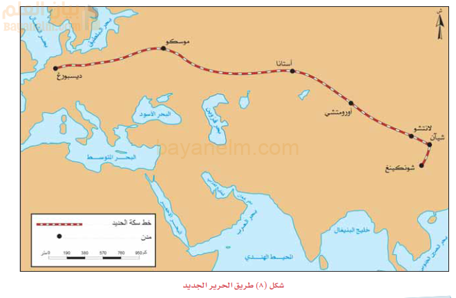 طريق الحرير الجديد الذي يربط الصين باوروبا