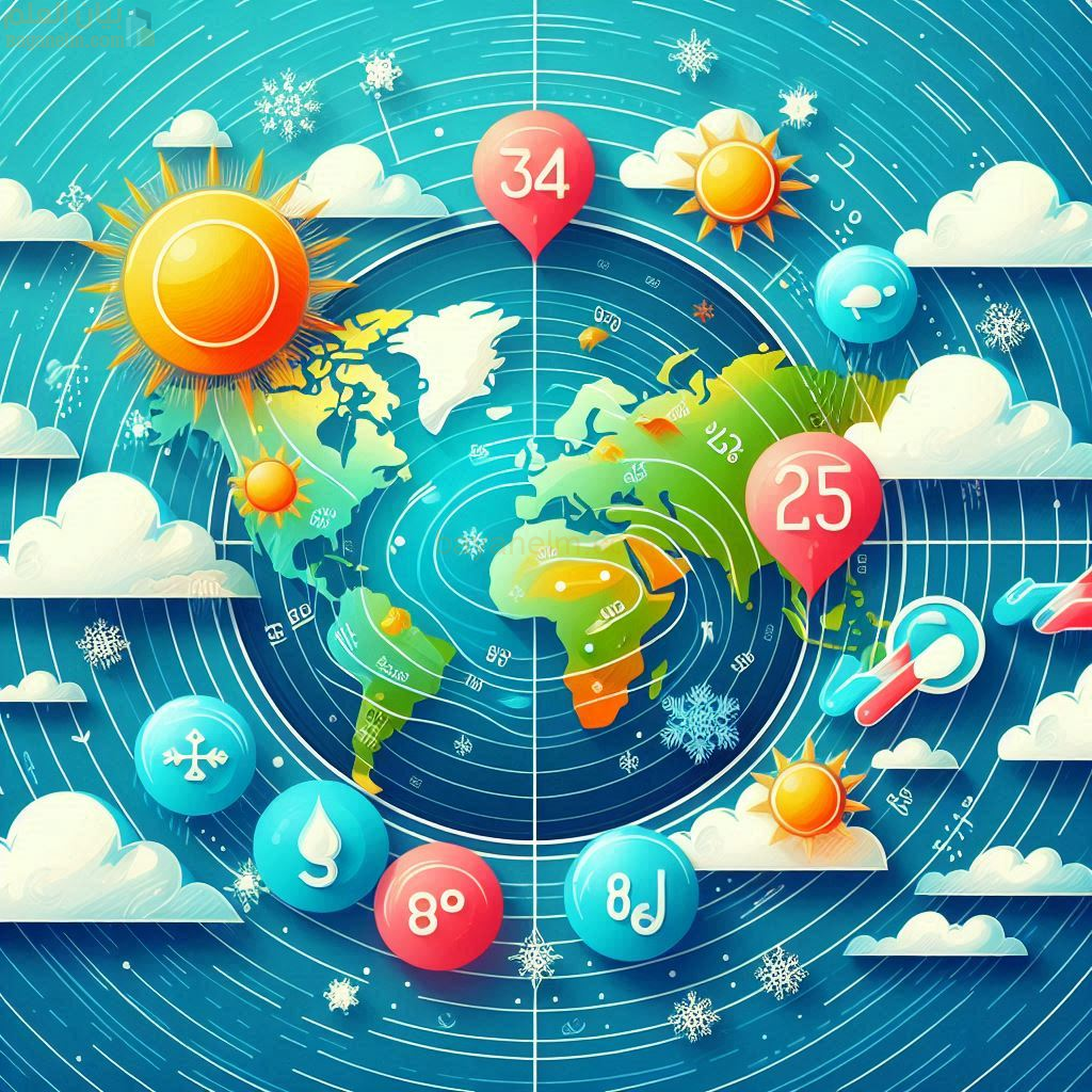 التنبؤ بالطقس والنشرة الجوية