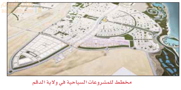 مخطط للمشروعات السياحية في ولاية الدقم