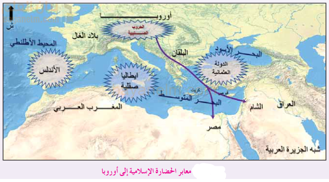 معابر الحضارة الاسلامية في اوروبا