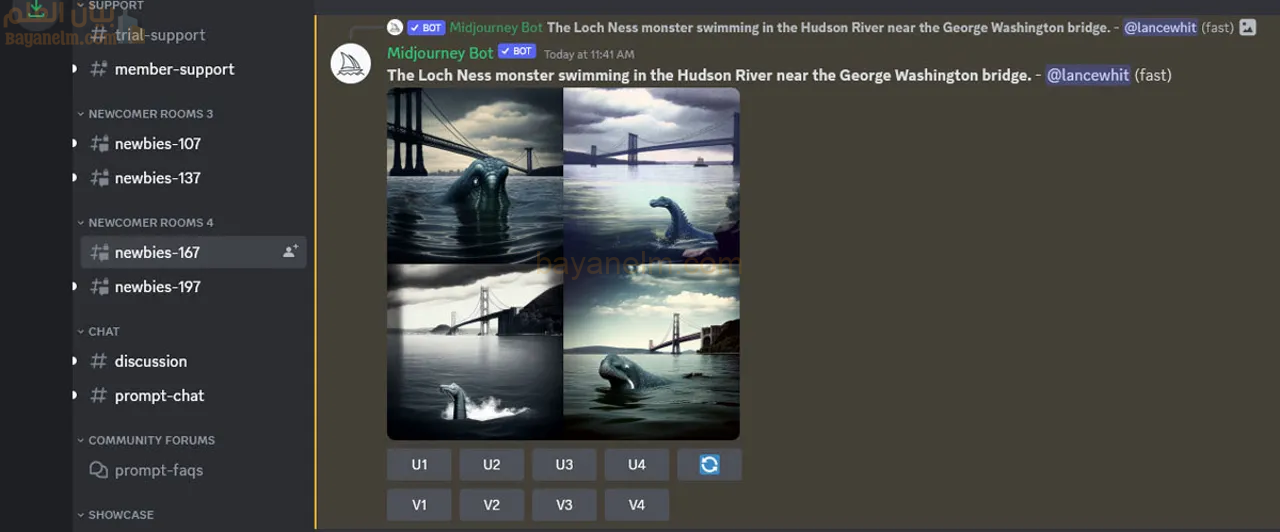 كيفية استخدام Midjourney لإنشاء صور مذهلة
