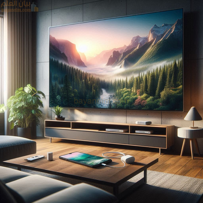 كيفية عرض شاشة iPhone على تلفزيون Samsung