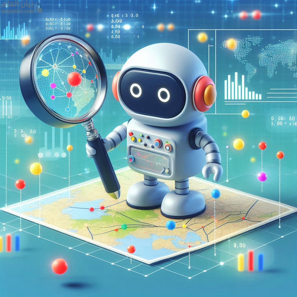 تمثيل البيانات المكانية