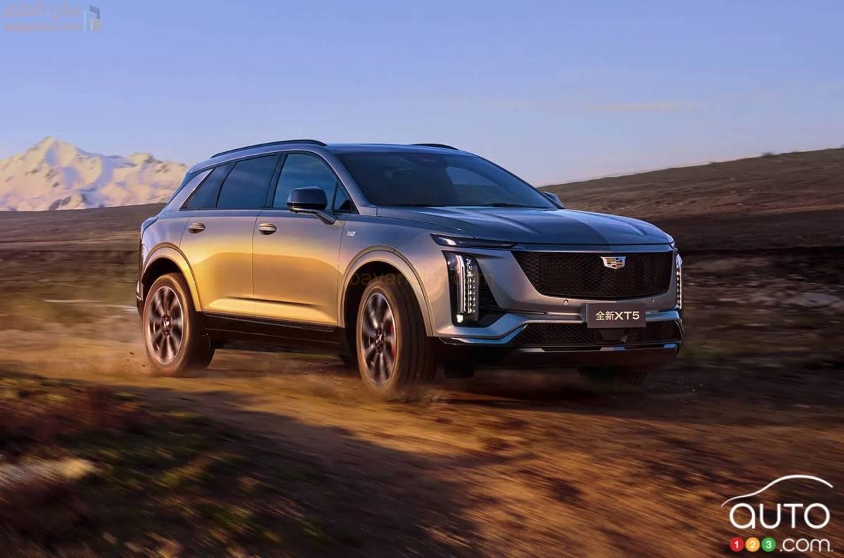 كاديلاك XT5 الجيل القادم لعام 2025 تظهر لأول مرة في الصين | أخبار السيارات