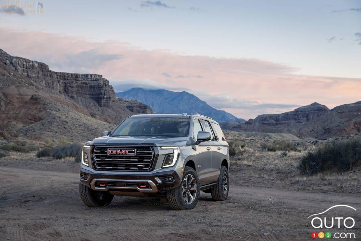 GMC Yukon 2025 تحصل على تصميم جديد وتحديثات داخلية | أخبار السيارات