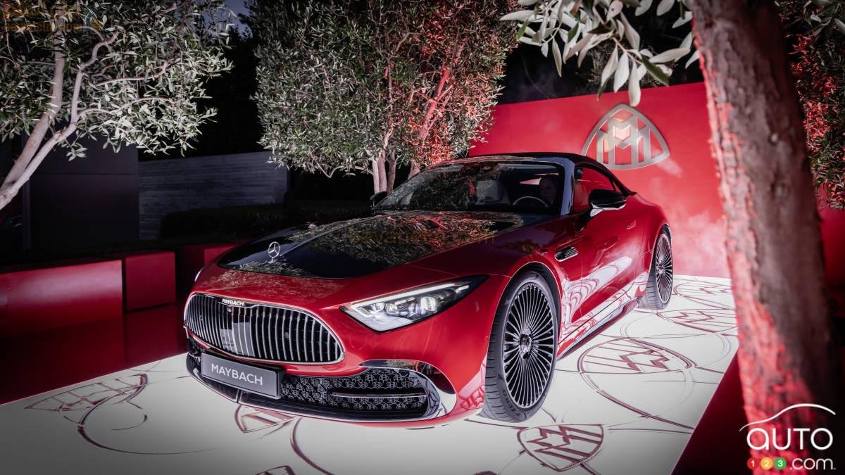 مرسيدس-مايباخ SL 680 Monogram Series تتألق في مونتري | أخبار السيارات
