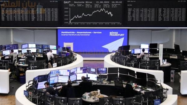 ارتفاع الأسواق الأوروبية على خلفية بيانات متباينة لمؤشر مديري المشتريات