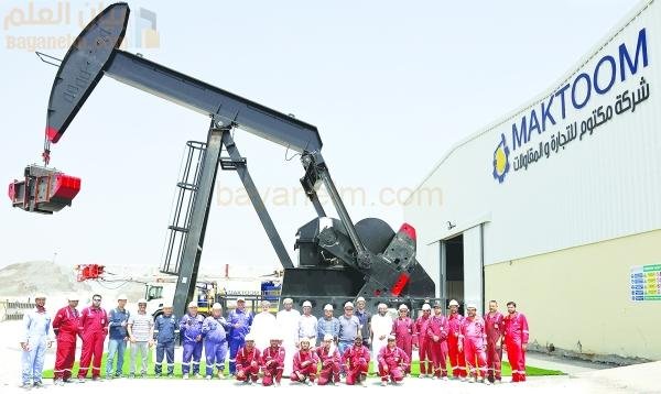 آل مكتوم يستضيف أول اختبار قبول لمصنع المضخات الشعاعية في عُمان