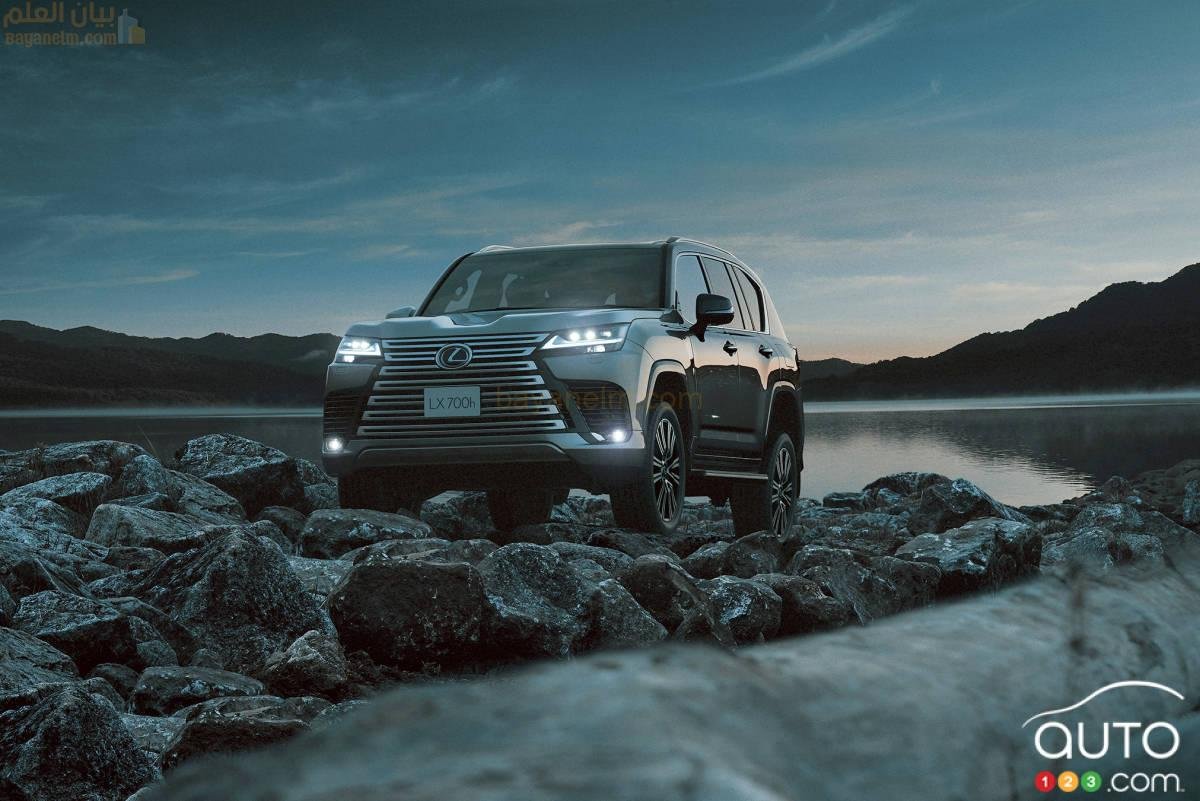 مجموعة نقل الحركة الهجينة الجديدة لسيارة لكزس LX 2025 | أخبار السيارات