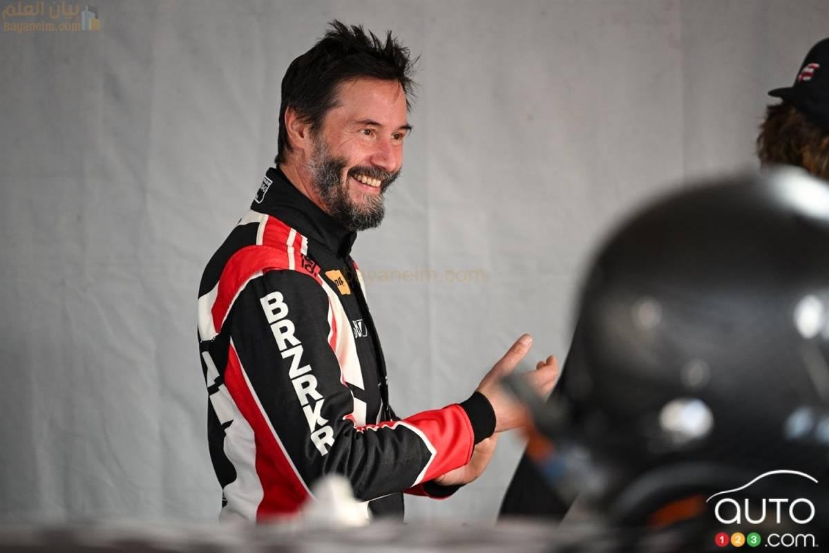 كيانو ريف يذهب إلى السباقات | أخبار السيارات