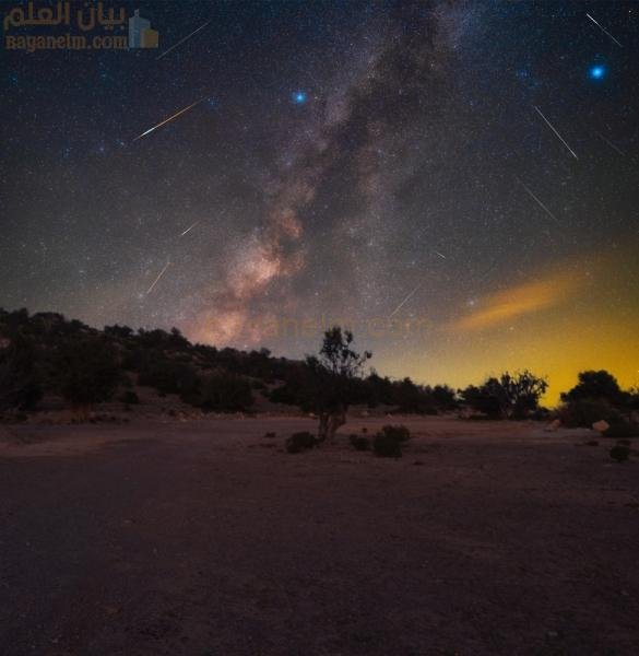 عمان تشهد زخات شهب الجوزاء المذهلة نهاية هذا الأسبوع