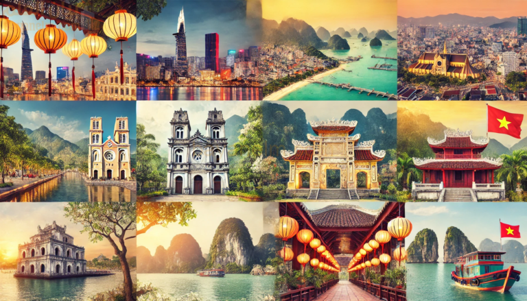 أفضل الوجهات السياحية في فيتنام: استكشاف الطبيعة والثقافة من الجنوب إلى الشمال