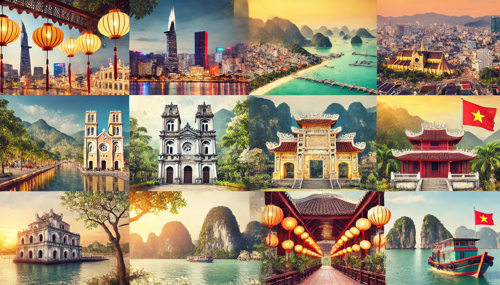 أفضل الوجهات السياحية في فيتنام: استكشاف الطبيعة والثقافة من الجنوب إلى الشمال