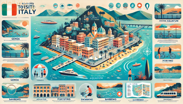 أسباب تشجعك على زيارة منطقة ليغوريا في إيطاليا: دليلك لزيارة الريفيرا الإيطالية