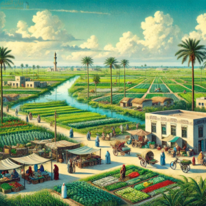 مدينة الحامول المصرية: قلب زراعي نابض في دلتا النيل