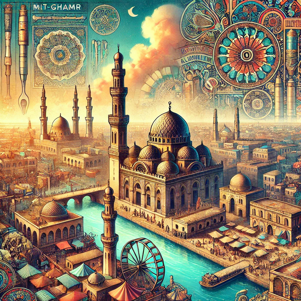 مدينة ميت غمر: مركز تاريخي واقتصادي وثقافي في مصر