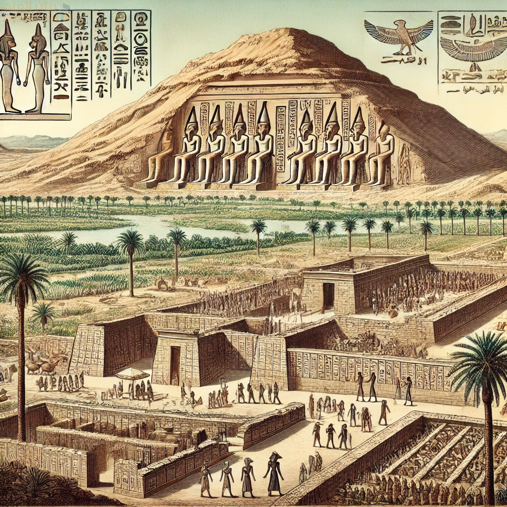 كوم الحصن: تل أثري وحضارة فرعونية عريقة في دلتا النيل