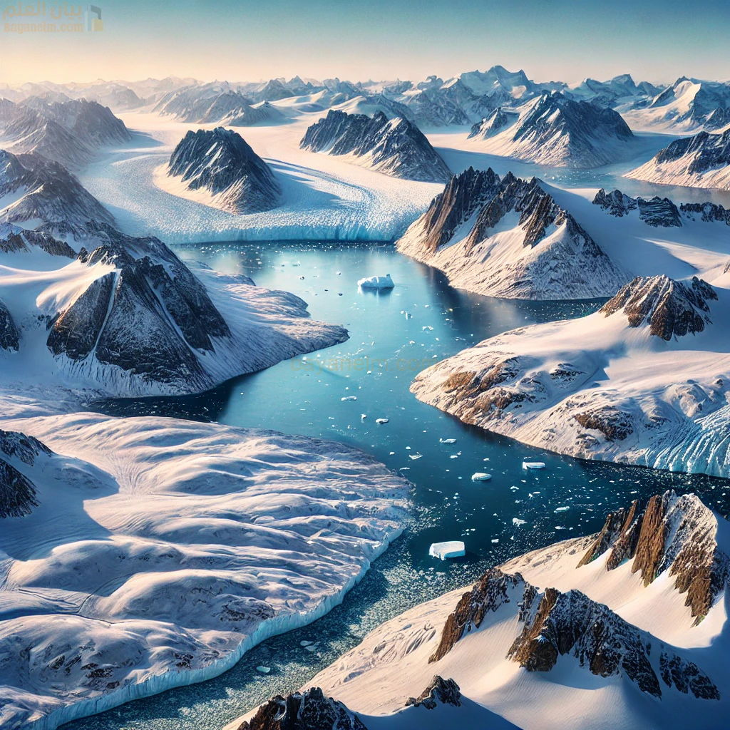 جرينلاند أكبر جزيرة في العالم من حيث المساحة