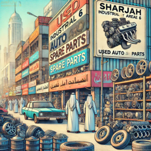 قائمة محلات قطع غيار السيارات المستعملة في الصناعية السادسة، الشارقة