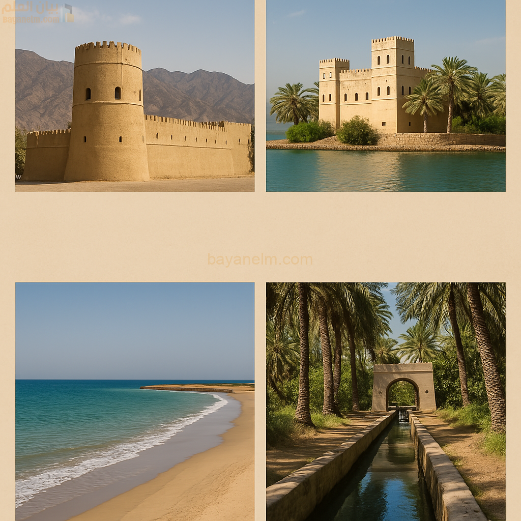 معلومات عن ولايات جنوب الباطنة