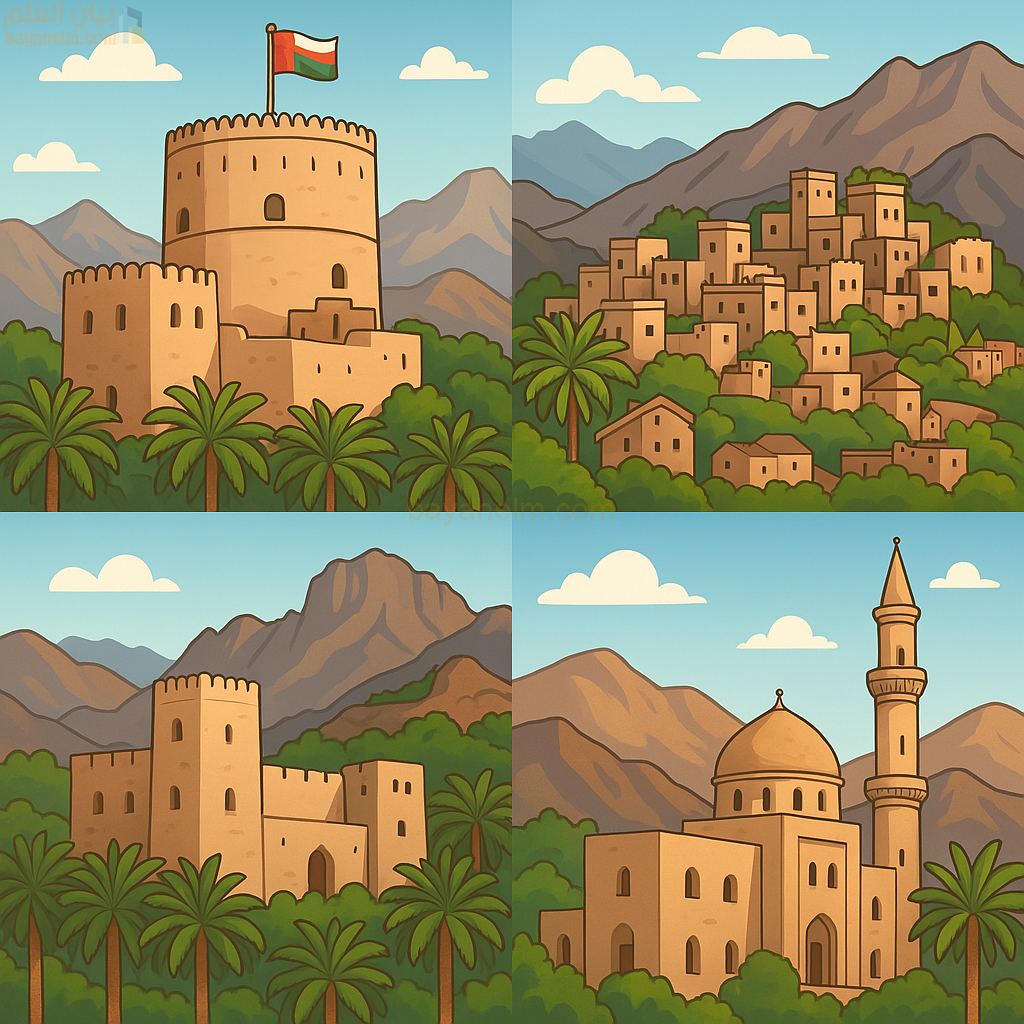 معلومات عن ولايات محافظة الداخلية بسلطنة عمان