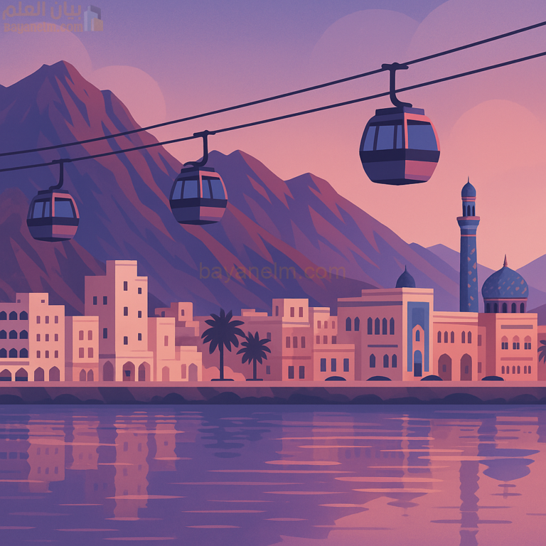 مشروع تلفريك مطرح: إطلالة بانورامية تعزز السياحة في سلطنة عمان