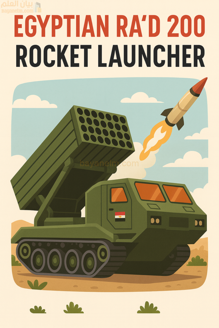 راجمة الصواريخ المصرية "رعد 200": قوة نيرانية جبارة بتصنيع محلي