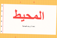 ملف بوربوينت للاستاذة رباب لشرح درس المحيط لمادة الرياضيات للصف الخامس الفصل الدراسي الاول المنهج العماني