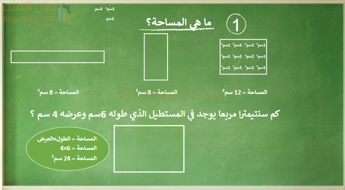 لعبة تفاعلية بقالب السبورة لمادة الرياضيات للصف الخامس الفصل الدراسي الاول المنهج العماني