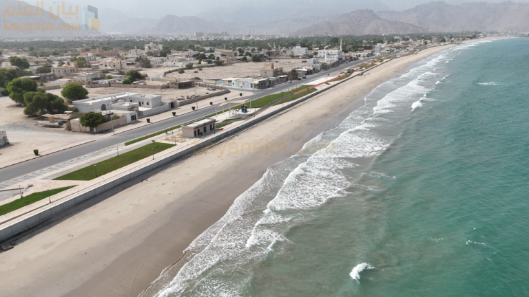 98.5% نسبة إنجاز مشروع الواجهة البحرية في ولاية دبا مع توقع الاكتمال هذا العام