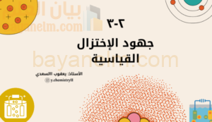 عرض تقديمي يلخص ويشرح درس جهود الاختزال القياسية لمادة الكيمياء للصف الثاني عشر الفصل الدراسي الاول المنهج العماني