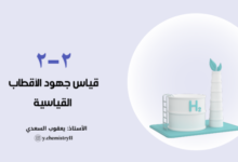 عرض تقديمي لشرح درس قياس الاقطاب القياسية لمادة الكيمياء للصف الثاني عشر الفصل الدراسي الاول المنهج العماني