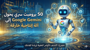 50 برومبت سري يحول Google Gemini إلى آلة إنتاجية خارقة
