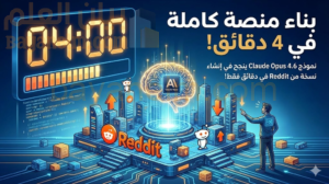 بناء منصة كاملة خلال 4 دقائق: نموذج Claude Opus 4.6 ينجح في إنشاء نسخة من Reddit في دقائق فقط!