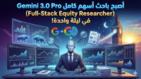 Gemini 3.0 Pro أصبح باحث أسهم كامل (Full-Stack Equity Researcher) في ليلة واحدة!